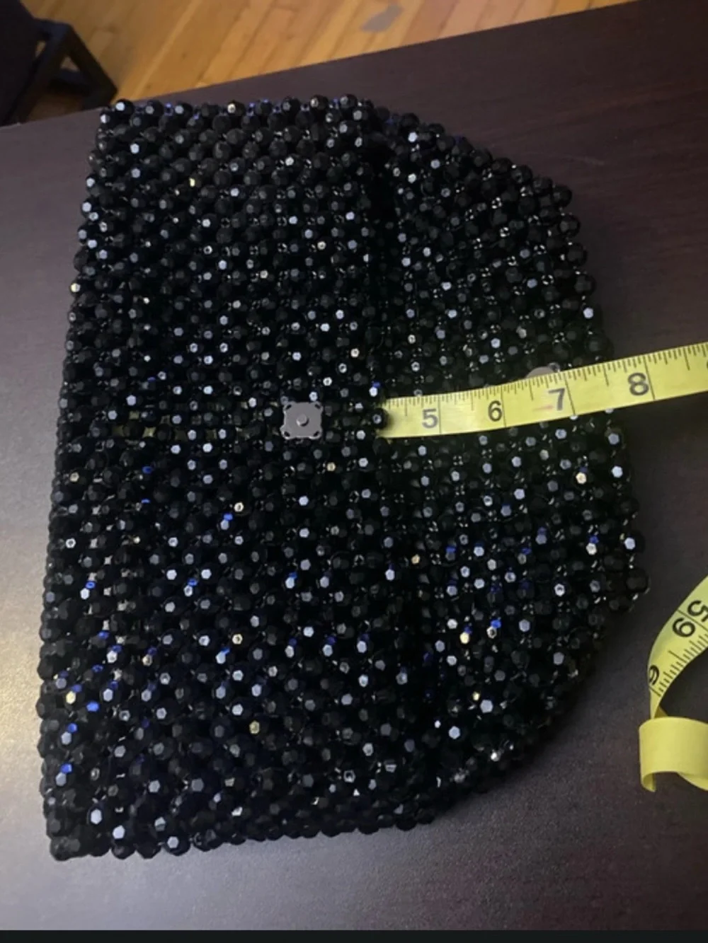 Handmade Beaded Clutch Evening Bag women's purse